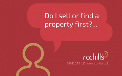 Do I Sell Or Find A Property First?